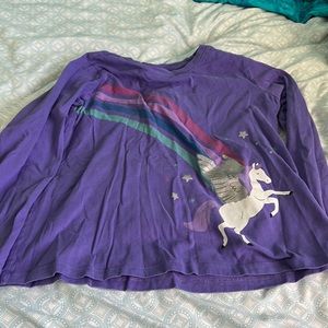Hannah Anderson, purple, long sleeve, rainbow, unicorn size 12